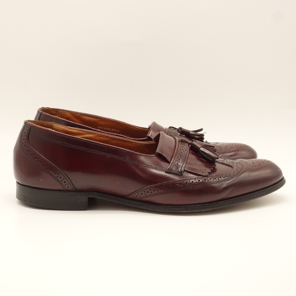 BOSTONIAN USA Loafers Leather Wingtip Kiltie Shoe main image 6